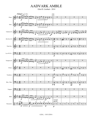 Aardvark Amble - Extra score
