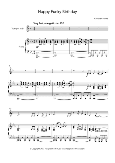 Happy Funky Birthday (arr. Christian Morris)
