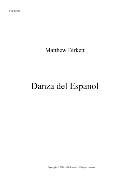 Danza del Espanol