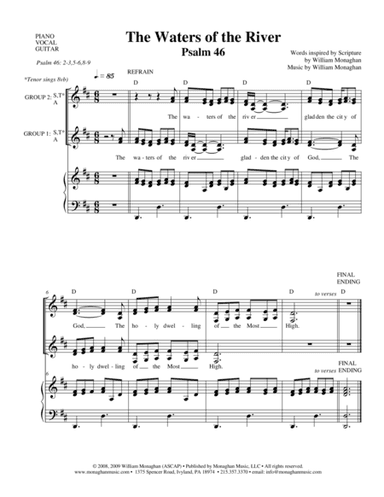 The Waters of the River (Psalm 46)