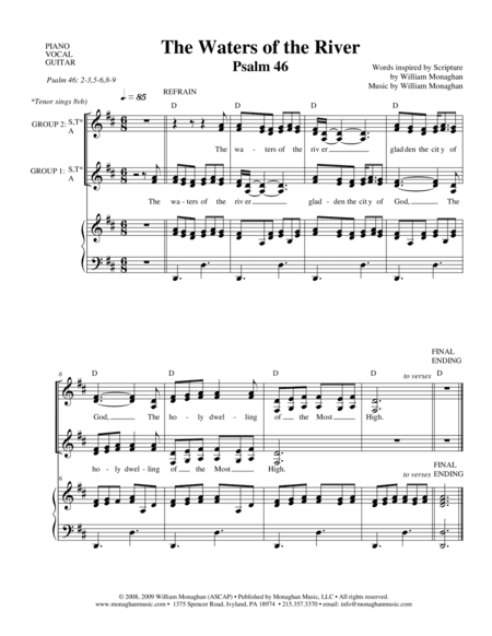 The Waters of the River (Psalm 46)