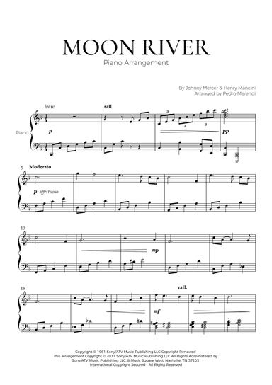Moon River (arr. Pedro Merendi)