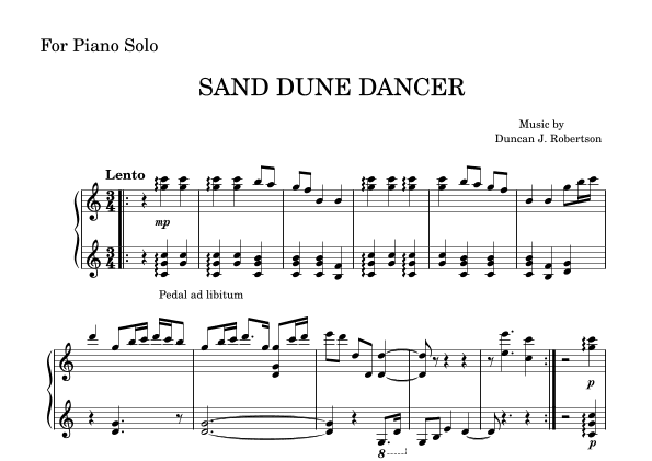 Sand Dune Dancer