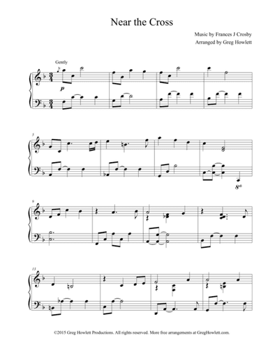 Near the Cross (arr. Greg Howlett Productions)