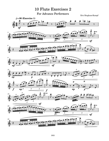 10 Flute Exercises 2