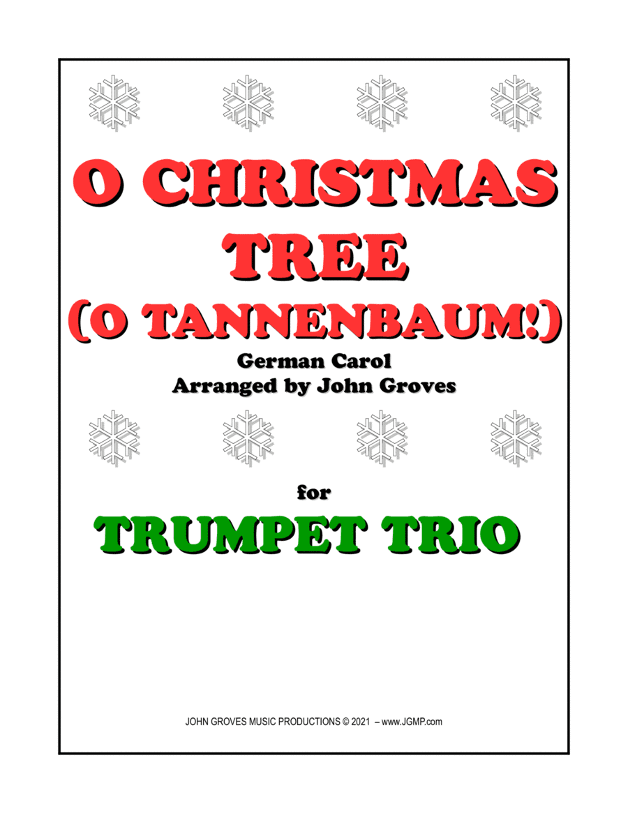 O Christmas Tree (O Tannenbaum!) - Trumpet Trio (arr. John Groves)