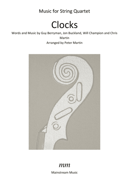 Clocks (arr. Peter Martin)