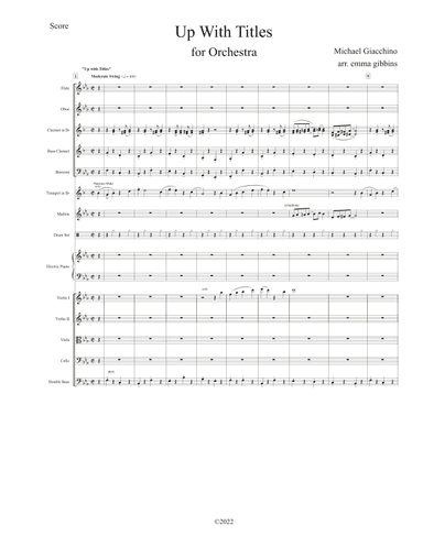 Up With Titles (arr. emma gibbins)