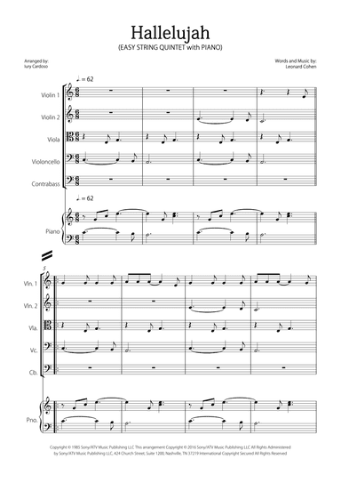 Hallelujah (arr. Iury Cardoso)