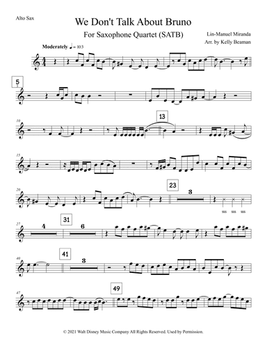 We Don't Talk About Bruno (arr. Kelly Beaman)