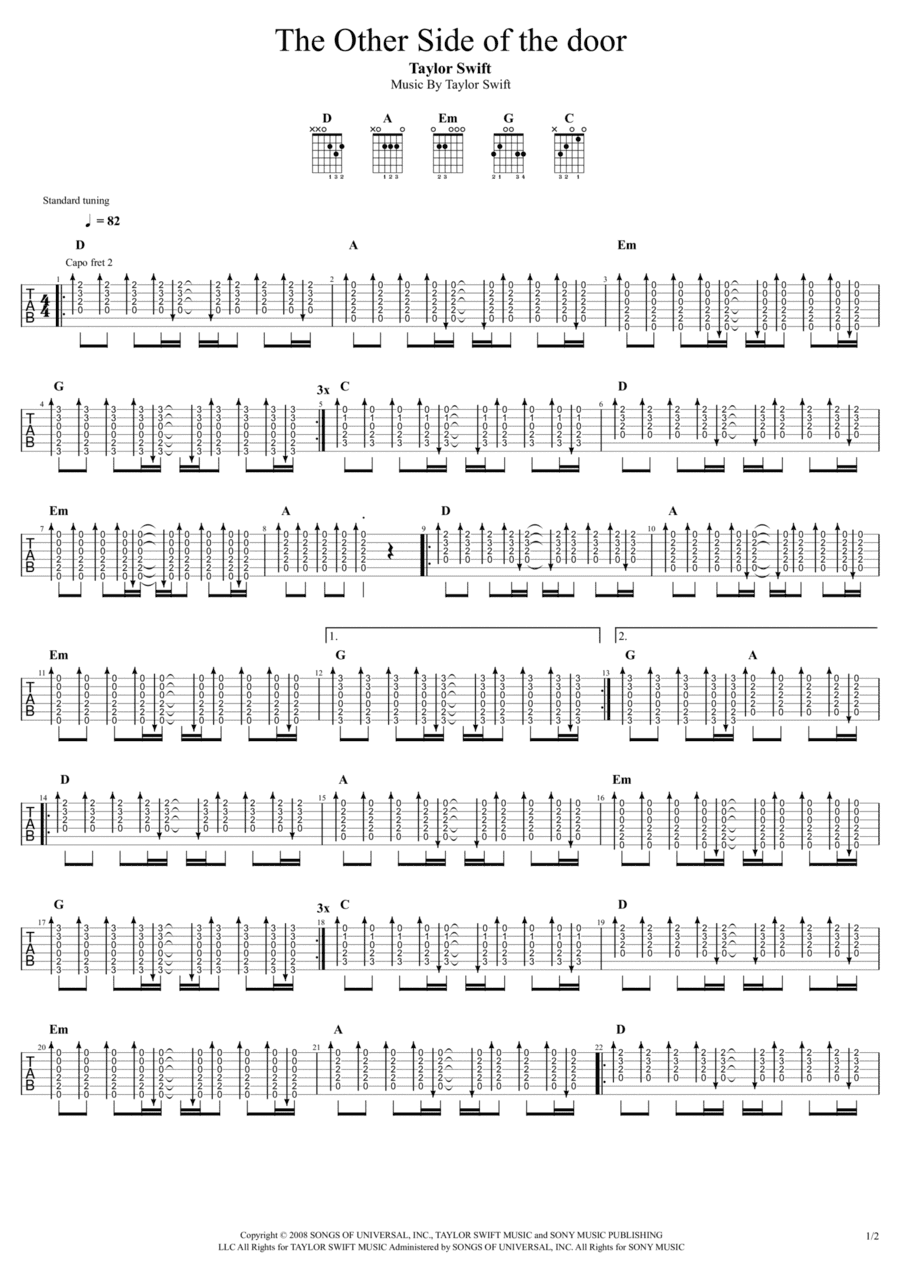 The Other Side Of The Door (arr. Douglas Becker)