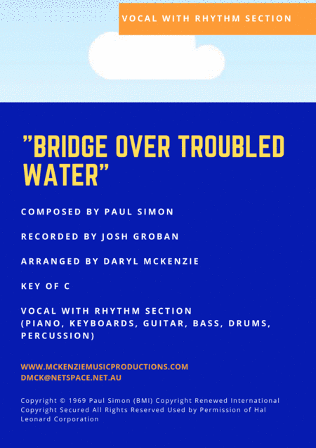 Bridge Over Troubled Water (arr. Daryl McKenzie)