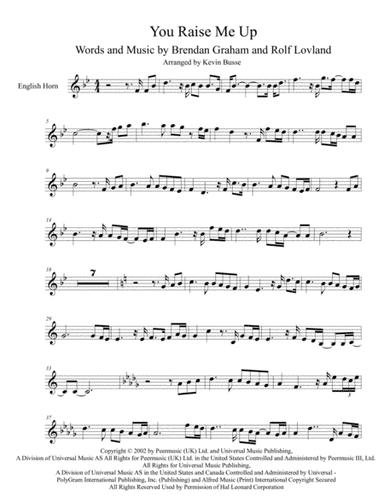 You Raise Me Up (arr. Kevin Busse)