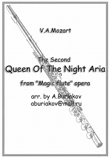 The Second  Queen Of The Night Aria (flute) (arr. A.Buriakov)