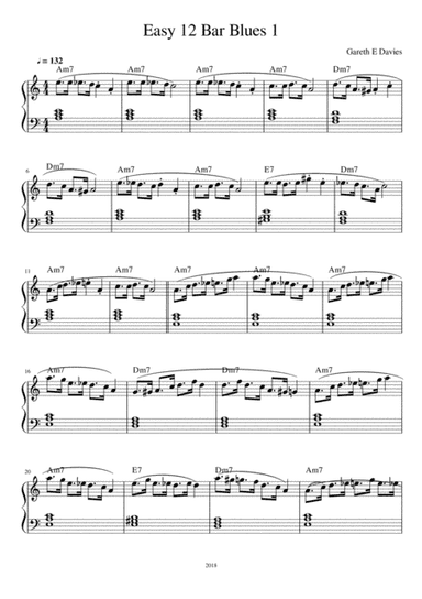Easy 12 Bar Blues 1