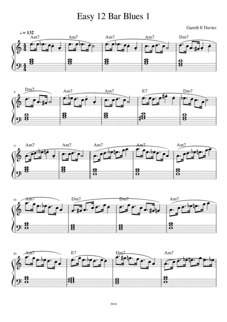 Easy 12 Bar Blues 1