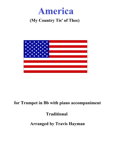 America (My Country Tis' of Thee) (arr. Travis Hayman)