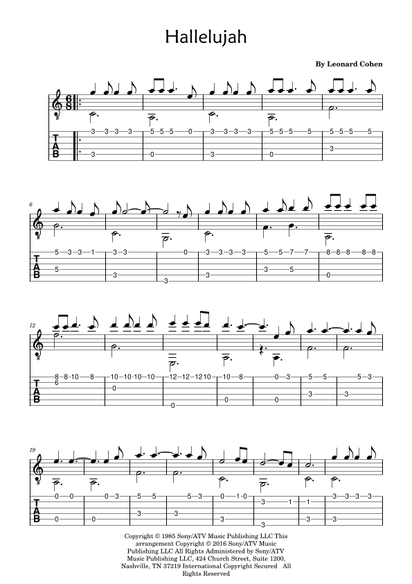 Hallelujah (arr. Ygor Nunes)