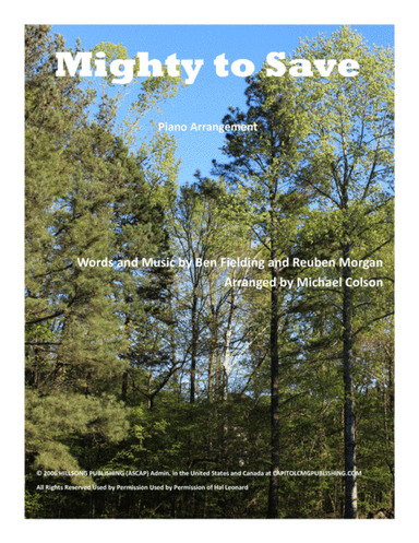 Mighty To Save (arr. Michael Colson)