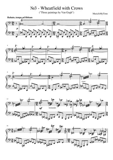 ?3 - Wheatfield with Crows