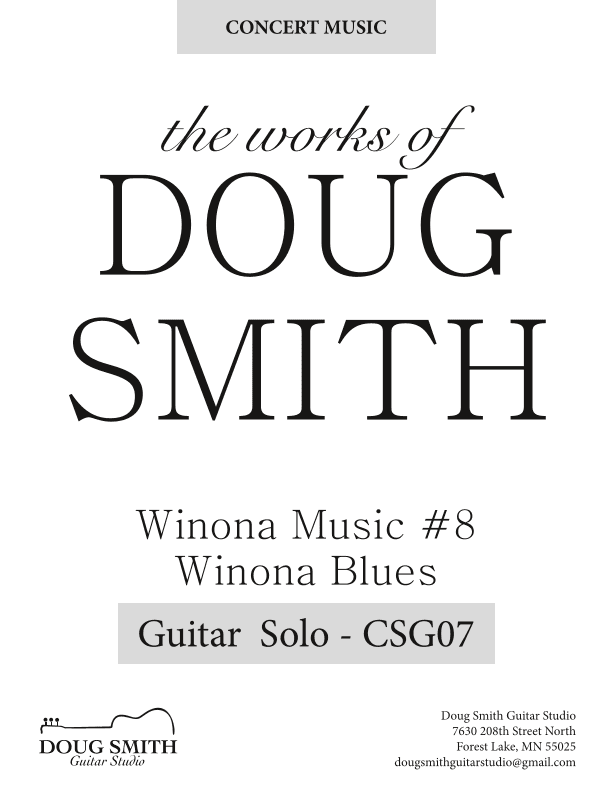 Winona Music #8 Winona Blues