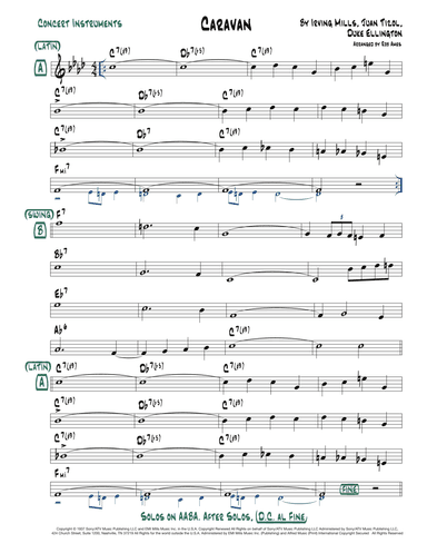 Caravan (arr. Rob Ames)