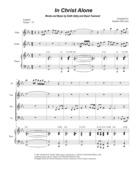 In Christ Alone (arr. Stephen DeCesare)