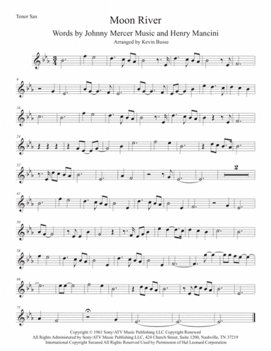 Moon River (arr. Kevin Busse)