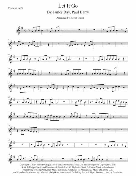 Let It Go (arr. Kevin Busse)