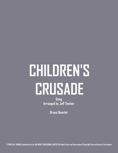 Children's Crusade (arr. Jeff Tincher)