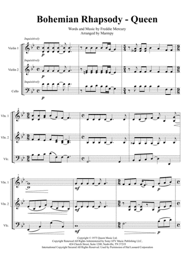 Bohemian Rhapsody (arr. Marmpy)