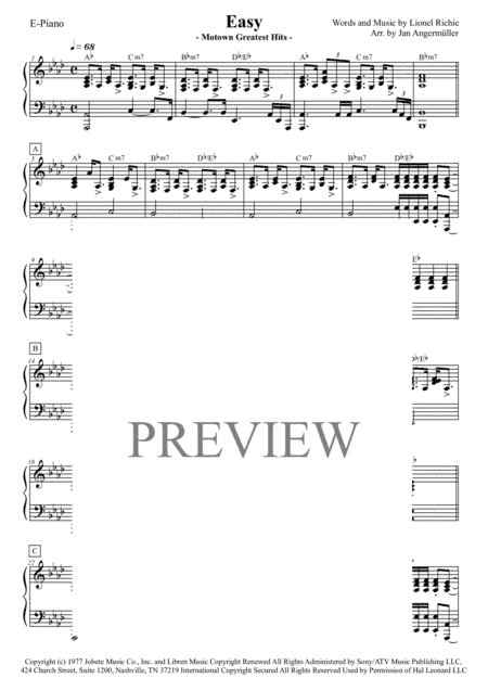 Easy (arr. Jan Angermüller)