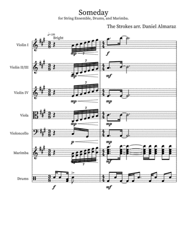 Someday (arr. Daniel Almaraz)