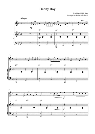 Danny Boy (arr. Kaiserin Rebecca)