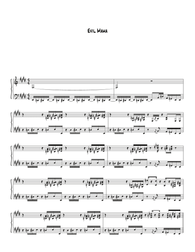 Evil Mama (arr. Biegler)