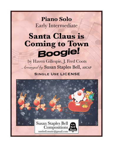 Santa Claus Is Comin' To Town (arr. Susan Staples Bell)