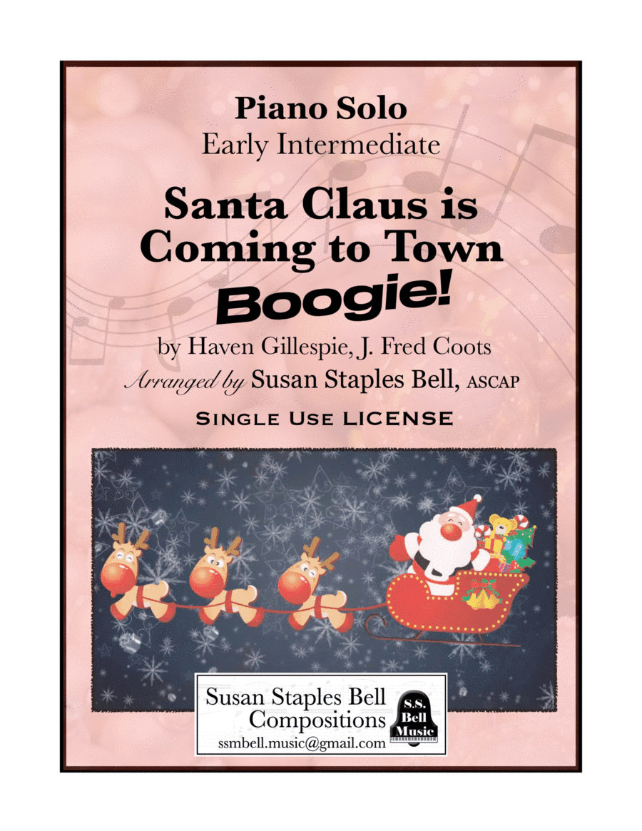Santa Claus Is Comin' To Town (arr. Susan Staples Bell)