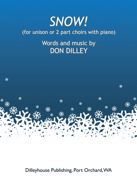 Snow unison/2 part
