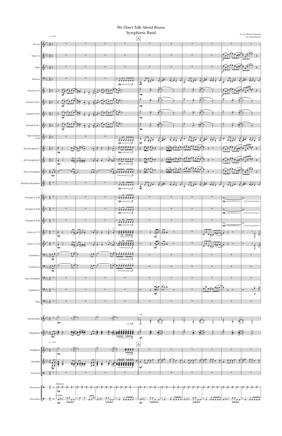 We Don't Talk About Bruno (arr. Josue Sancho)