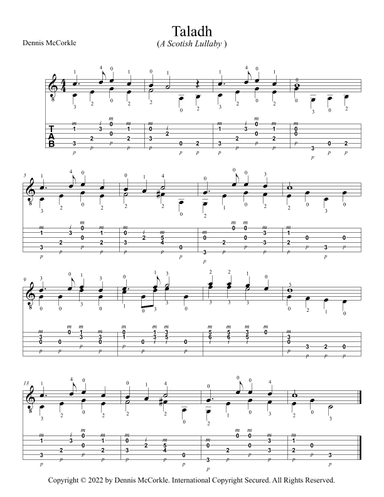 Taladh (Scottish Lullaby)