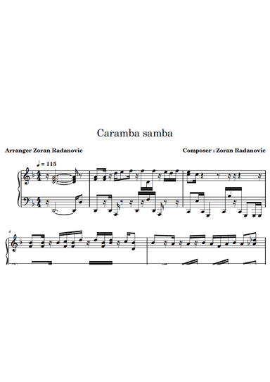 Caramba samba