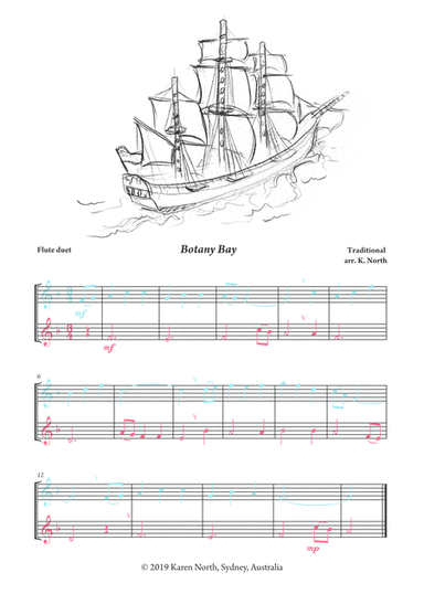 Botany Bay (arr. Karen North)