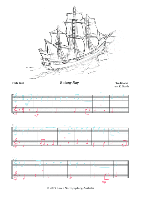 Botany Bay (arr. Karen North)