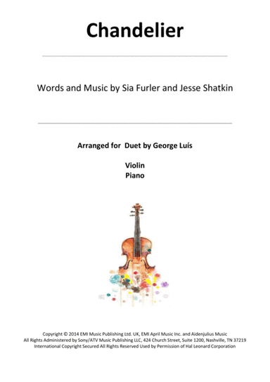 Chandelier (arr. George Luis)