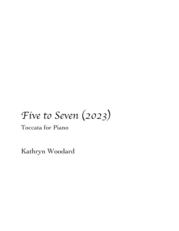 Five to Seven