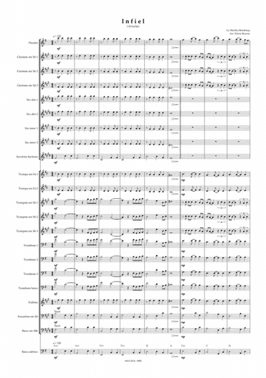 Infiel by Marilia Mendonça (arr. Flavio Rouver)