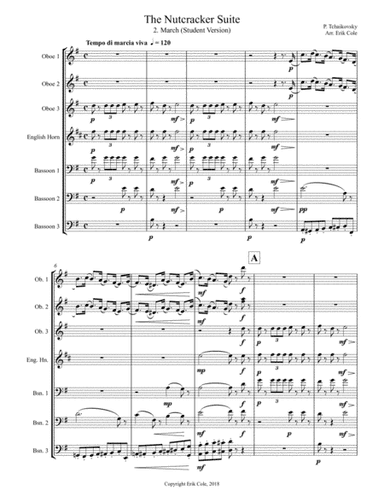 The Nutcracker Suite 2. March (student version) (arr. Erik Cole)