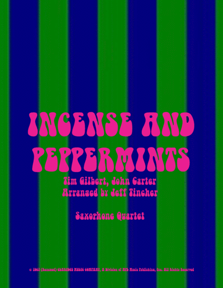 Incense And Peppermints (arr. Jeff Tincher)
