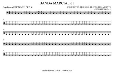 BANDA MARCIAL 01 - Bass Drums