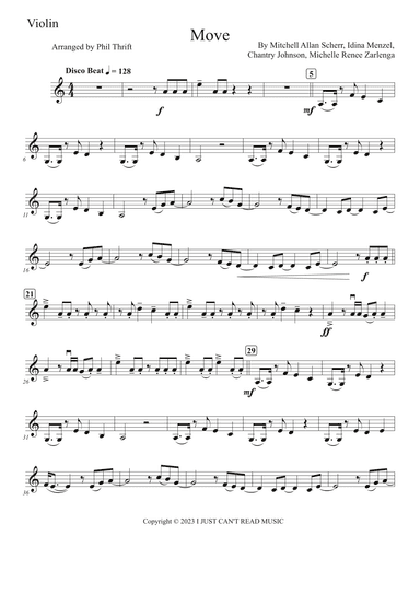 Move (arr. Phil Thrift)